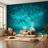 Poster xxl: Dauphins et constellations 6