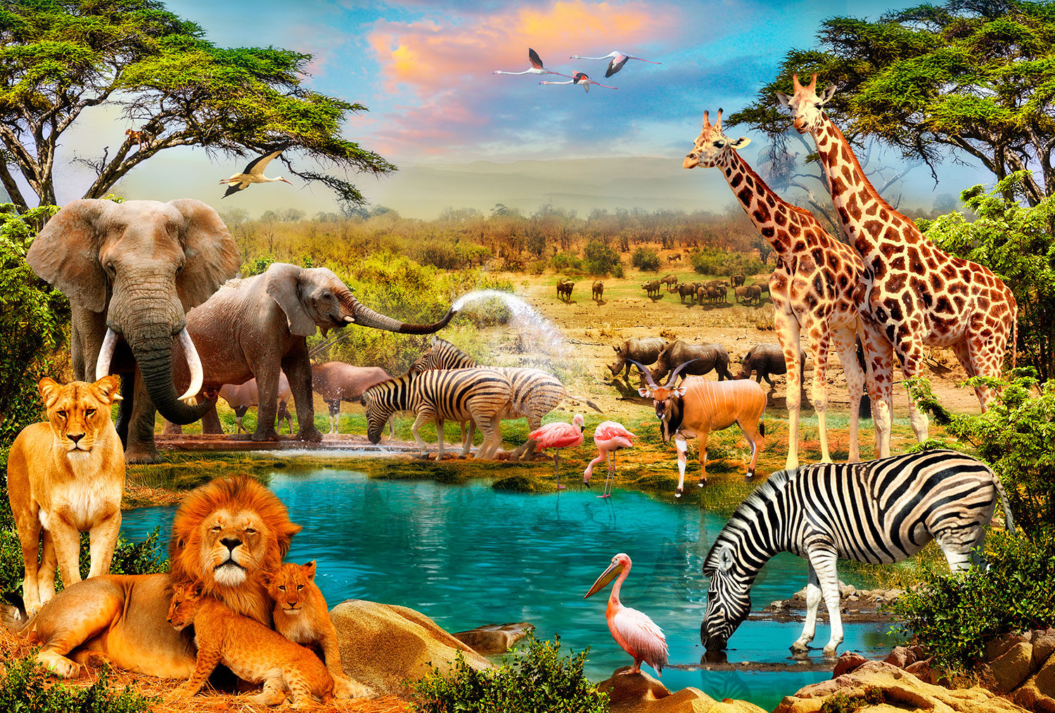Poster xxl: Linceul Animaux