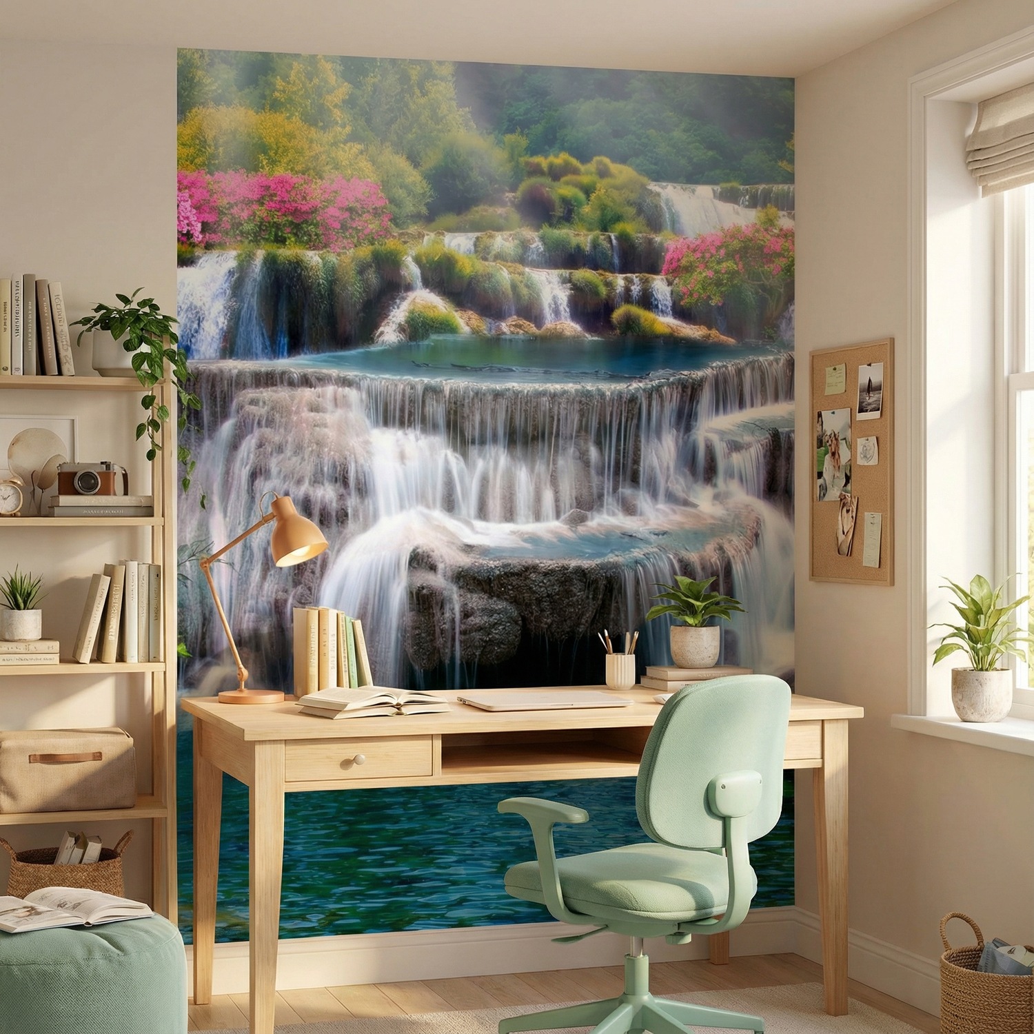 Poster xxl: Jardin de grandes cascades