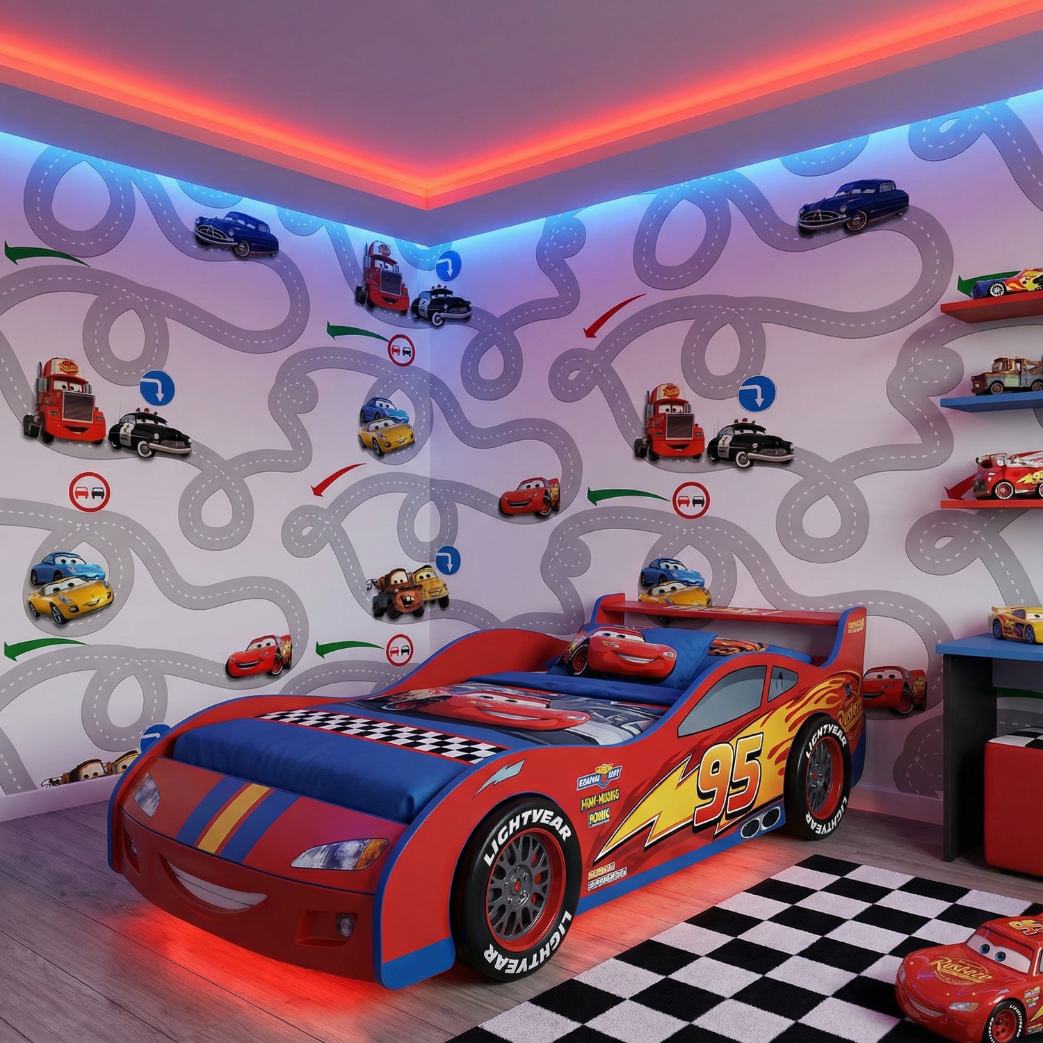 Poster xxl: Circuit Cars, Disney