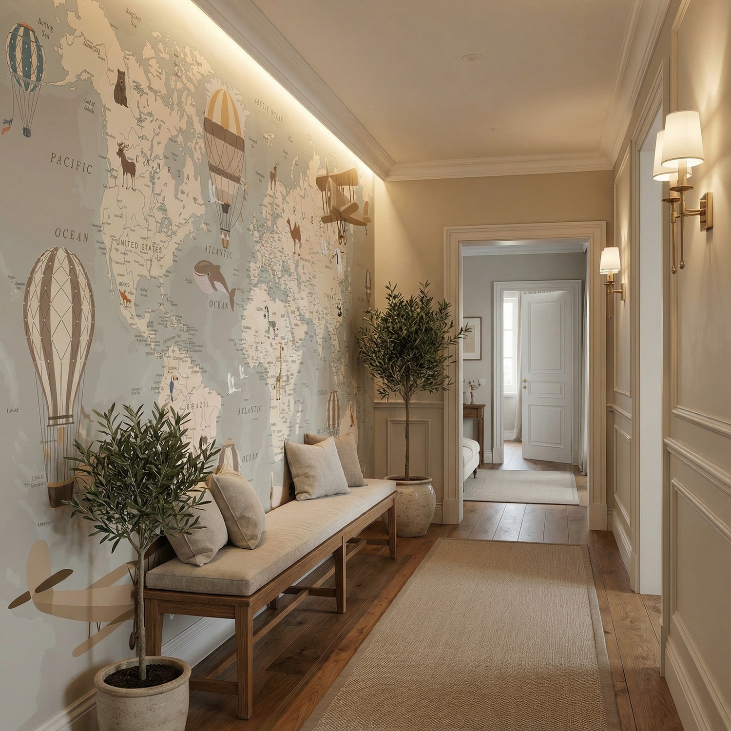 Poster xxl: Carte du monde de l