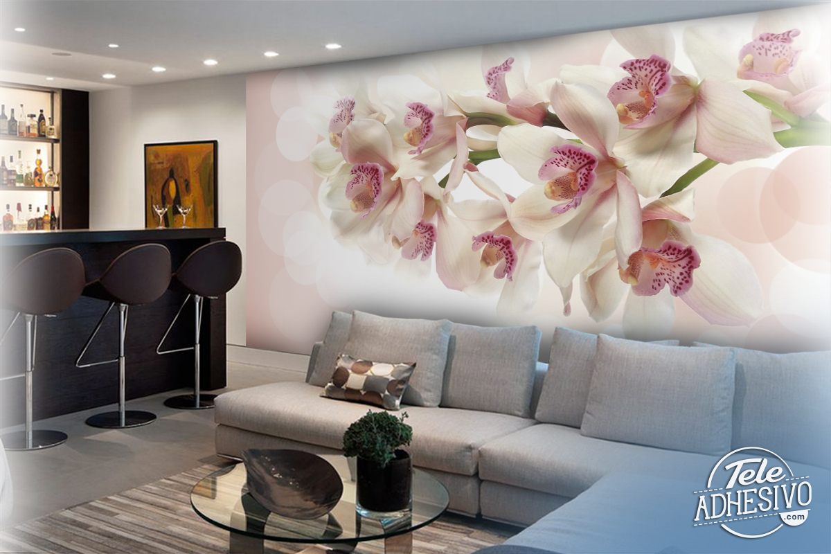 Poster xxl: Bouquet d'orchidée
