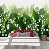 Poster xxl: Cloches entre les feuilles 2