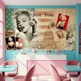 Poster xxl: Collage Marilyn Monroe 12