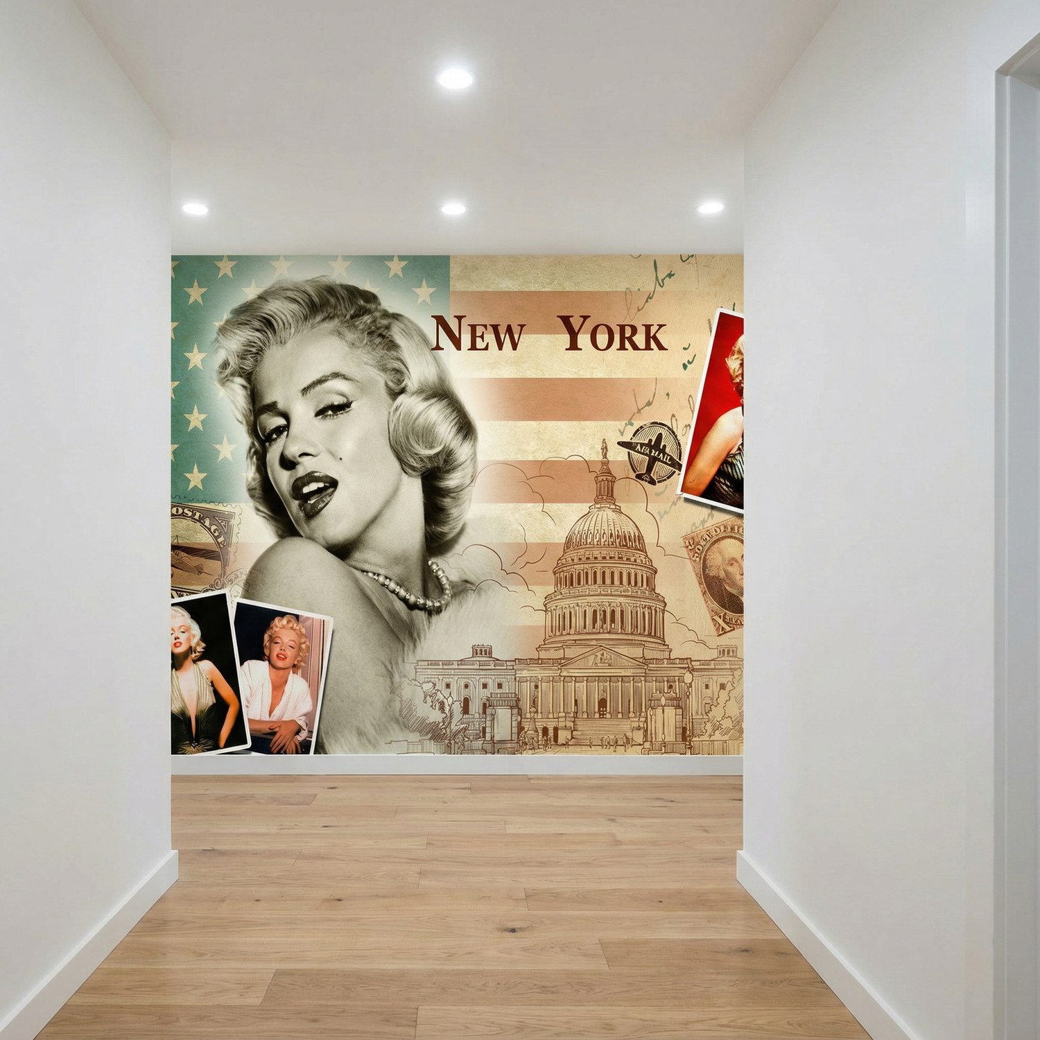 Poster xxl: Collage Marilyn Monroe