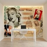 Poster xxl: Collage Marilyn Monroe 4