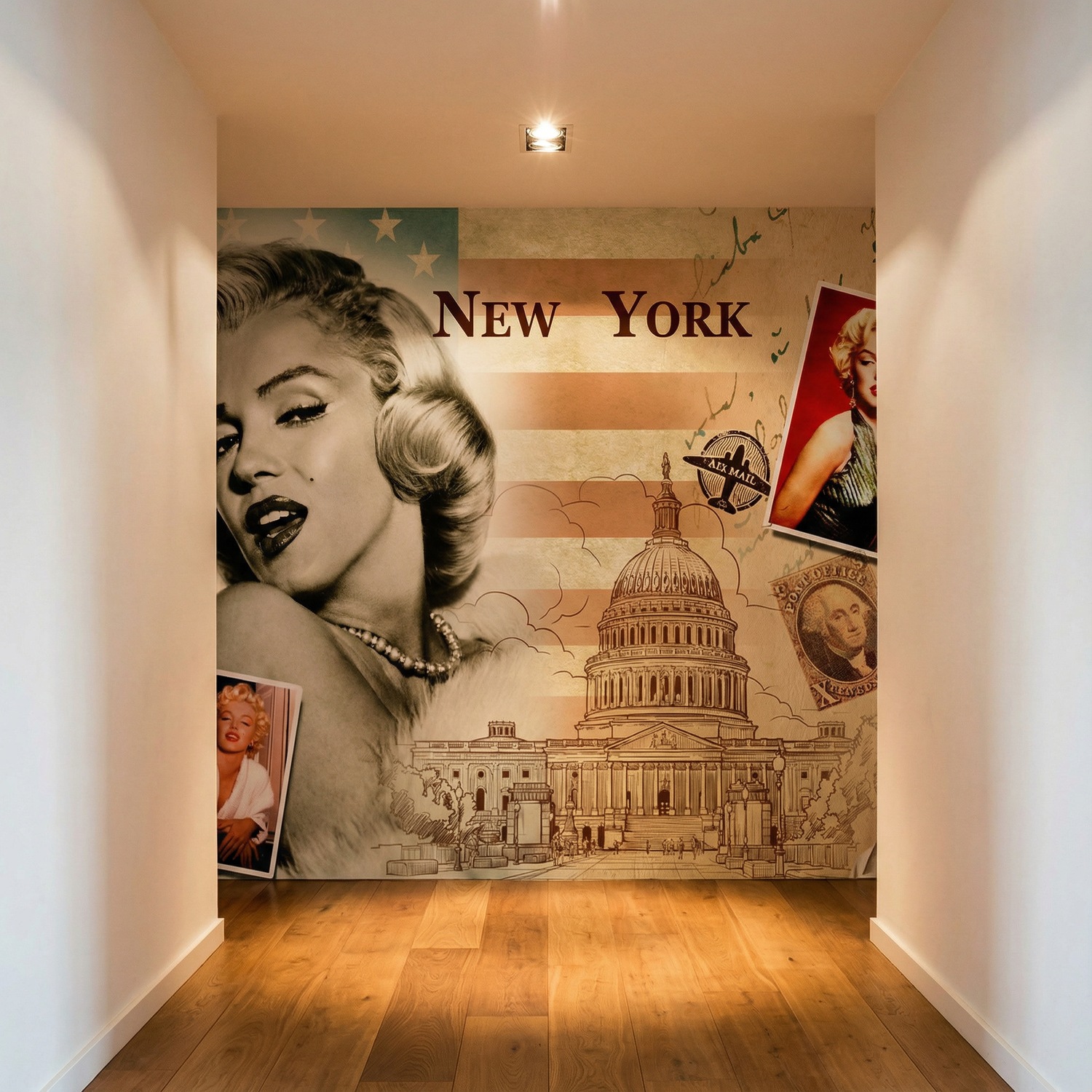 Poster xxl: Collage Marilyn Monroe
