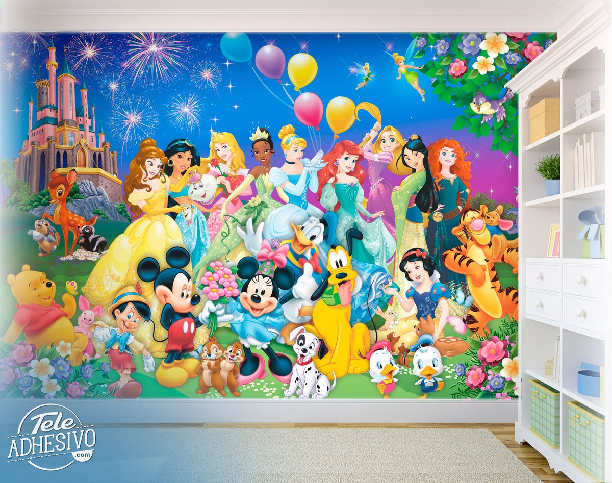 Poster xxl: Personnages Disney