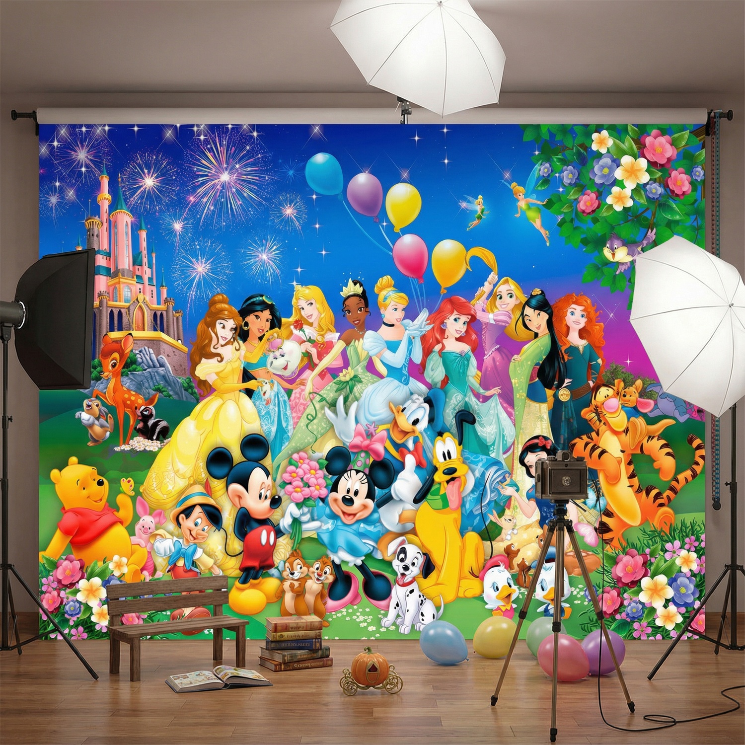 Poster xxl: Personnages Disney