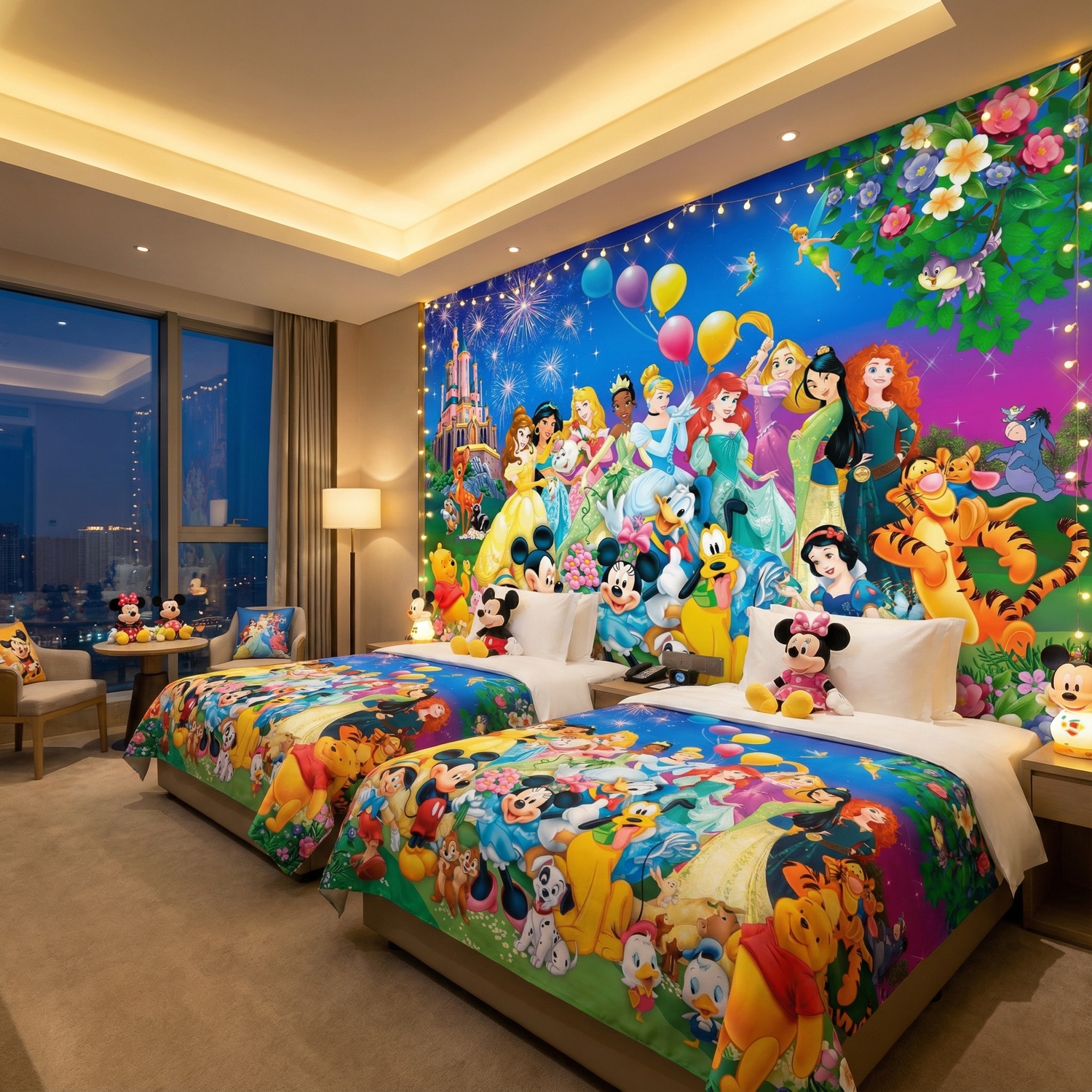 Poster xxl: Personnages Disney