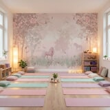 Poster xxl: Licorne dans la for&ecirc;t  8