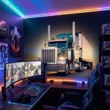 Poster xxl: Un camion sur la route 19