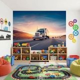 Poster xxl: Un camion sur la route 6