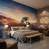 Poster xxl: Un camion sur la route 7