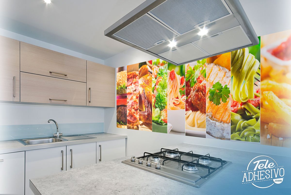 Poster xxl: Collage alimentaire
