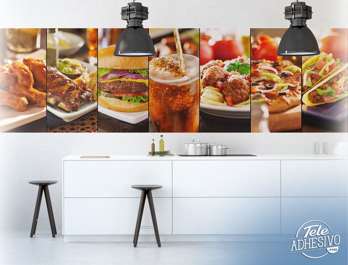 Poster xxl: Collage bon appétit