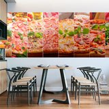 Poster xxl: Collage pizza 2