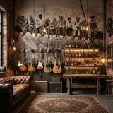 Poster xxl: Des travailleurs &agrave; la poutre 9