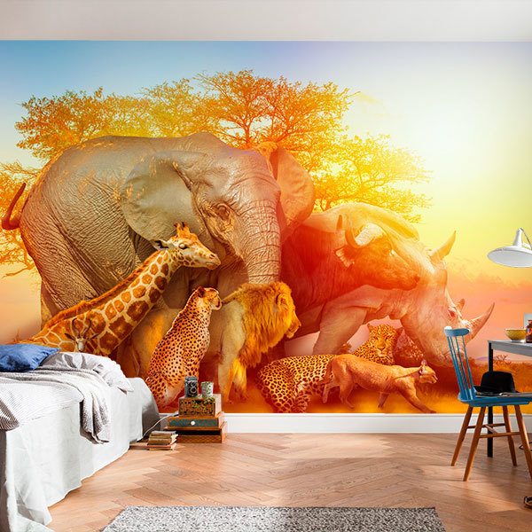 Poster xxl: Les animaux de la savane 0