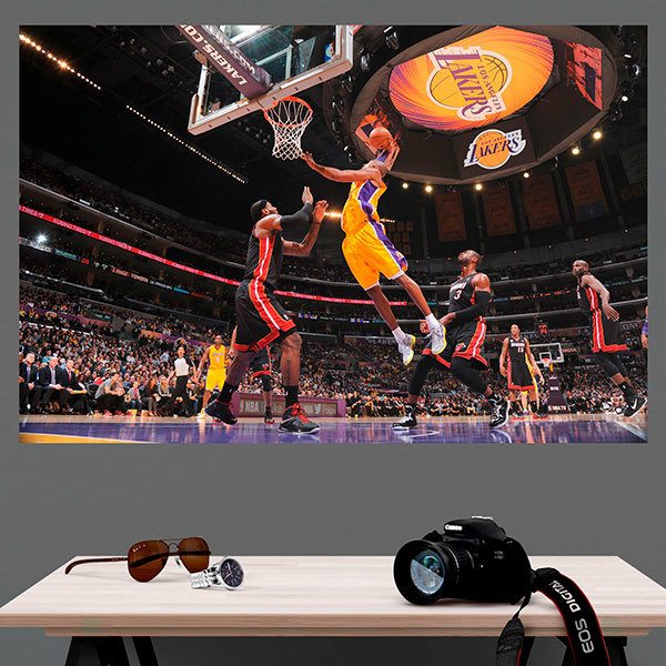 Poster xxl Le basketball dans sa forme la plus pure