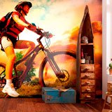 Poster xxl: Cycliste Coureur de Vélo de Montagne 2