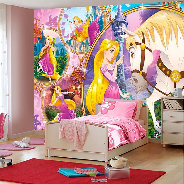 Poster xxl: Princesse Rapunzel