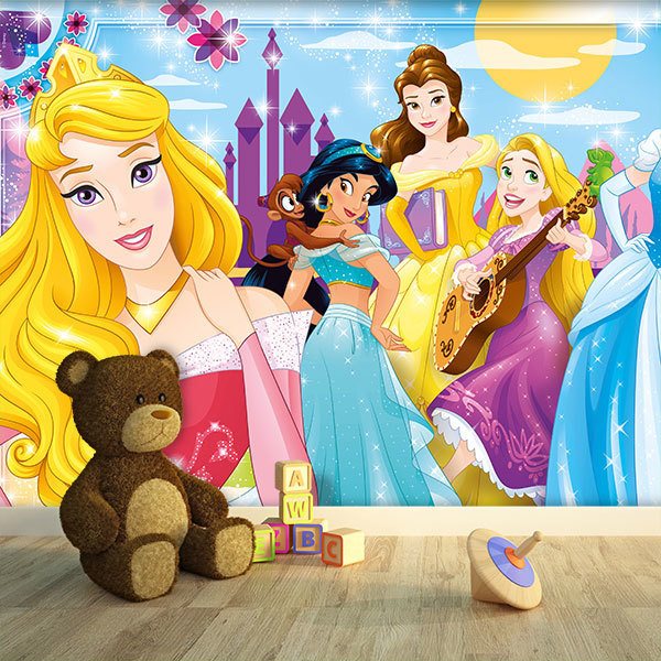 Poster xxl: Princesses Disney ensemble 0