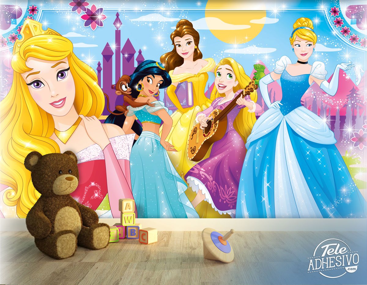 Poster xxl: Princesses Disney ensemble