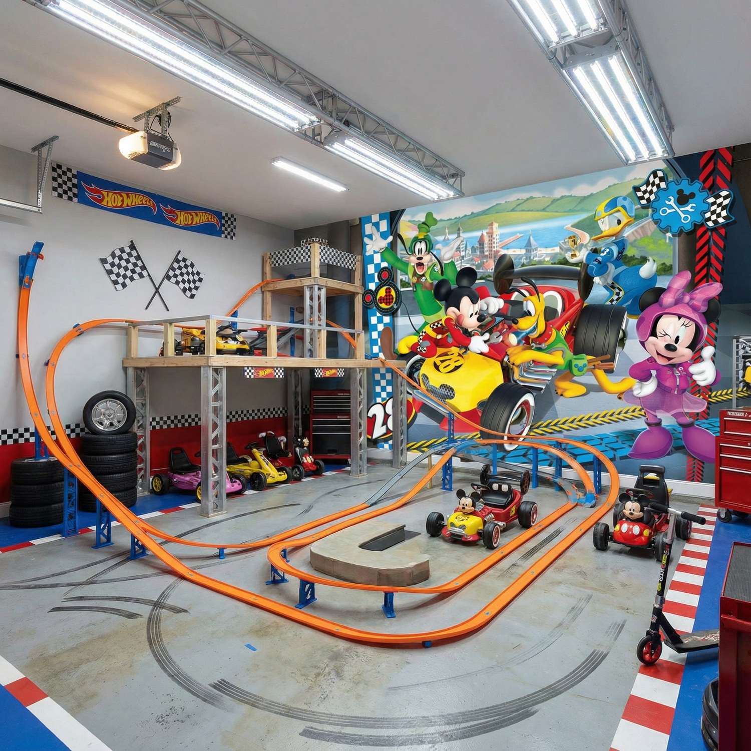 Poster xxl: &Eacute;quipement m&eacute;canique Disney