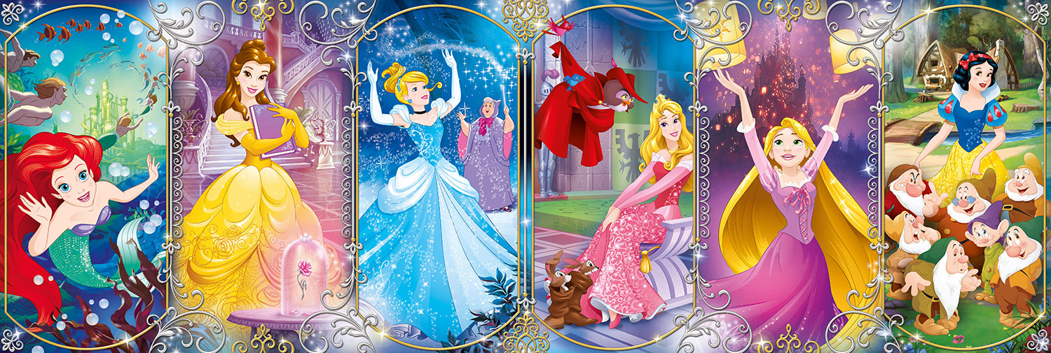 Poster xxl: Les princesses du collage