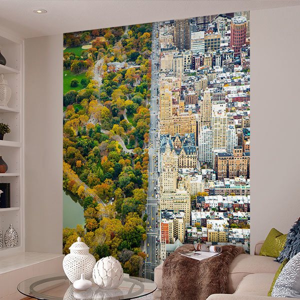 Poster xxl: Parc dans la ville 0