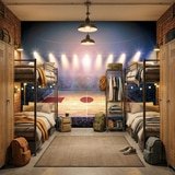 Poster xxl: Terrain de basket-ball 17