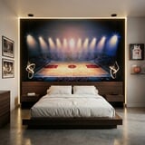 Poster xxl: Terrain de basket-ball 6