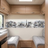 Poster xxl: Dessin de Paris 21