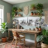 Poster xxl: Dessin de Paris 4