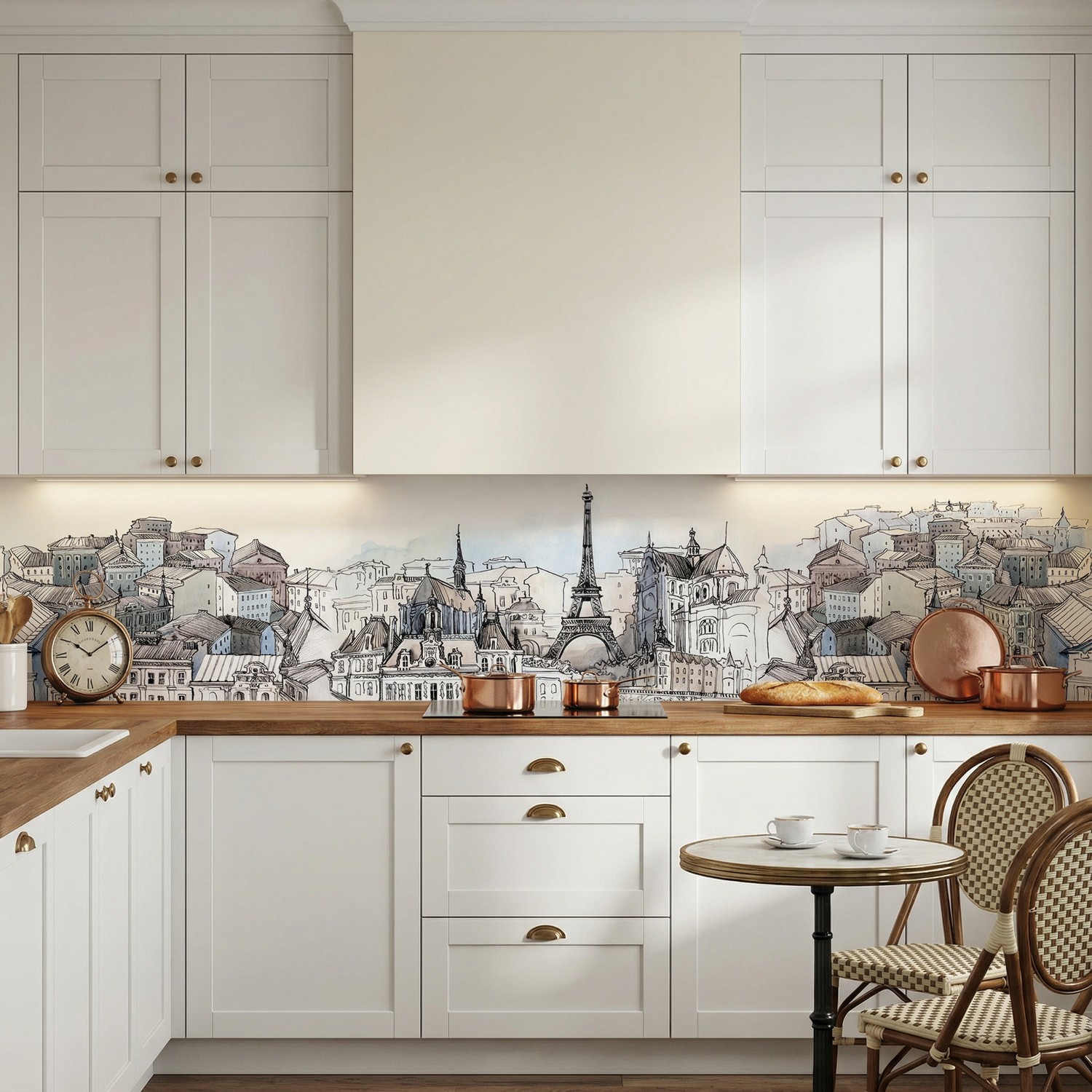 Poster xxl: Dessin de Paris