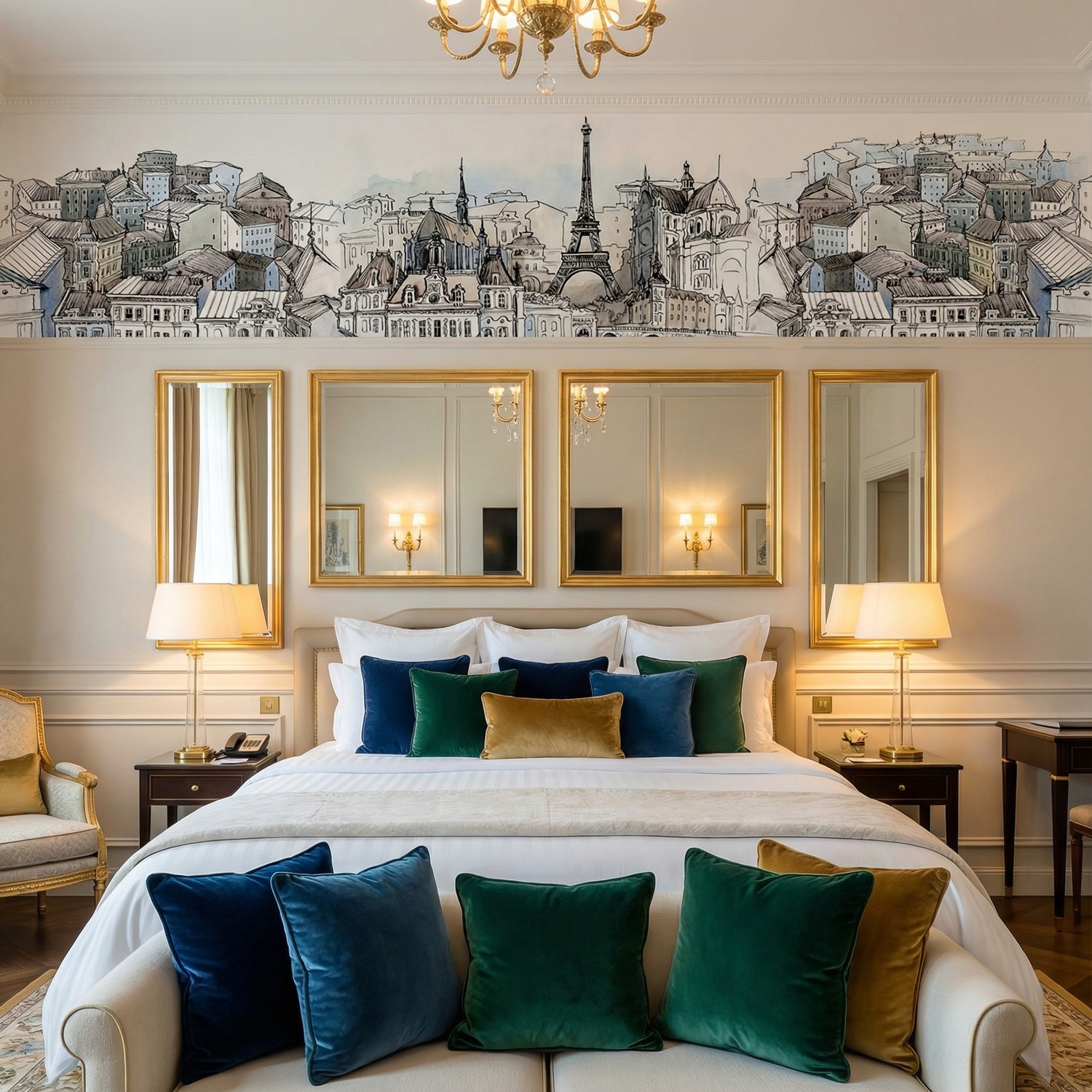 Poster xxl: Dessin de Paris