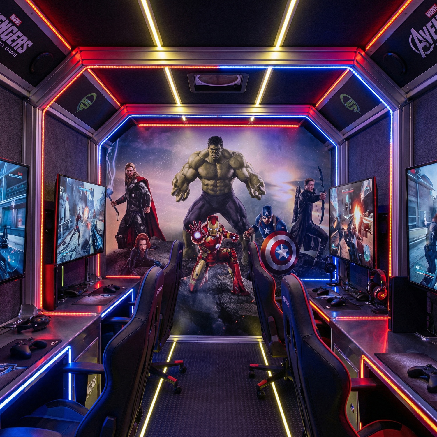 Poster xxl: Les Vengeurs Pr&ecirc;ts au Combat