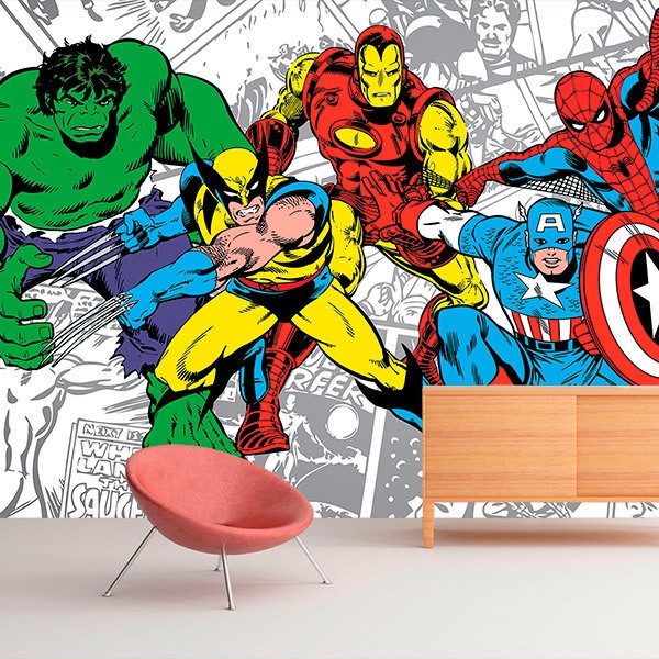 Poster xxl: Avengers 80's