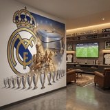 Poster xxl: Papier Peint Panoramique Real Madrid 15 Champions 2