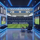 Poster xxl: Int&eacute;rieur du nouveau stade Santiago Bernab&eacute;u du Re 8