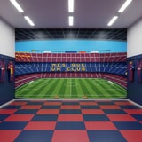 Poster xxl: Poster XXL Illustration Stade Camp Nou 11