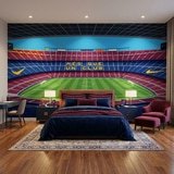 Poster xxl: Poster XXL Illustration Stade Camp Nou 4