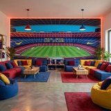 Poster xxl: Int&eacute;rieur du stade Camp Nou FC Barcelone 9