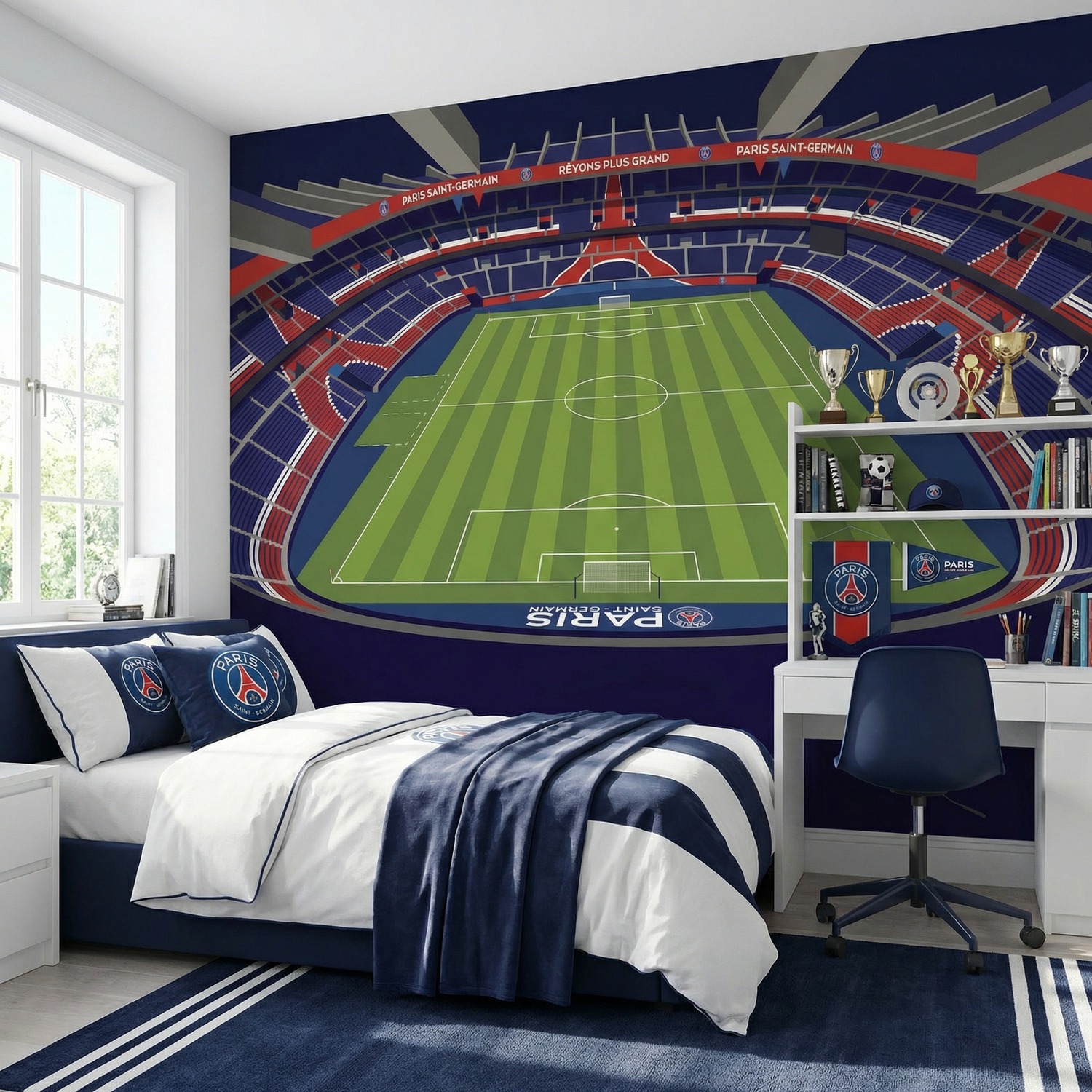 Poster xxl: Stade du Parc des Princes Paris Saint-Germain 0
