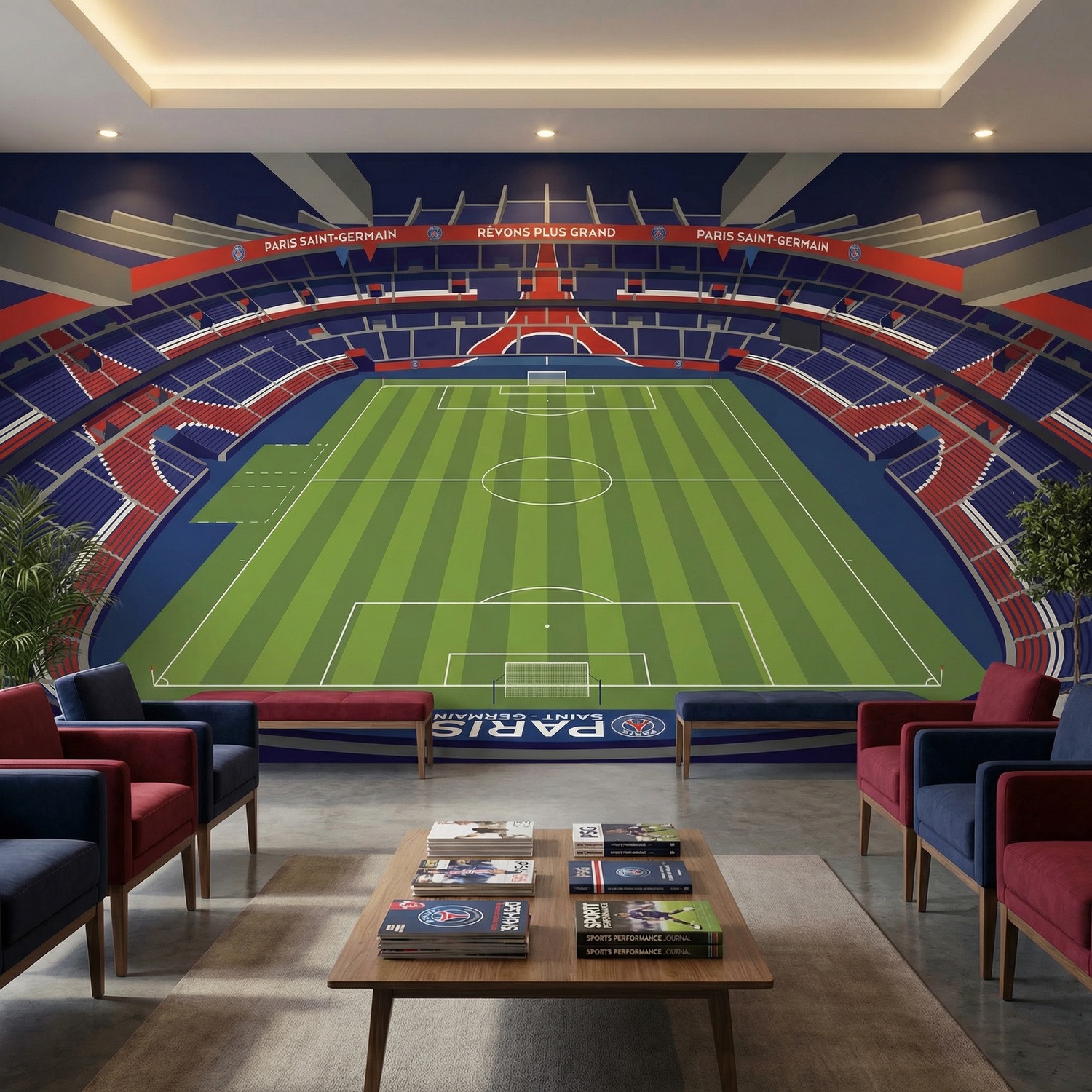 Poster xxl: Stade du Parc des Princes Paris Saint-Germain