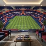 Poster xxl: Poster XXL Illustration Stade Parc des Princes 11