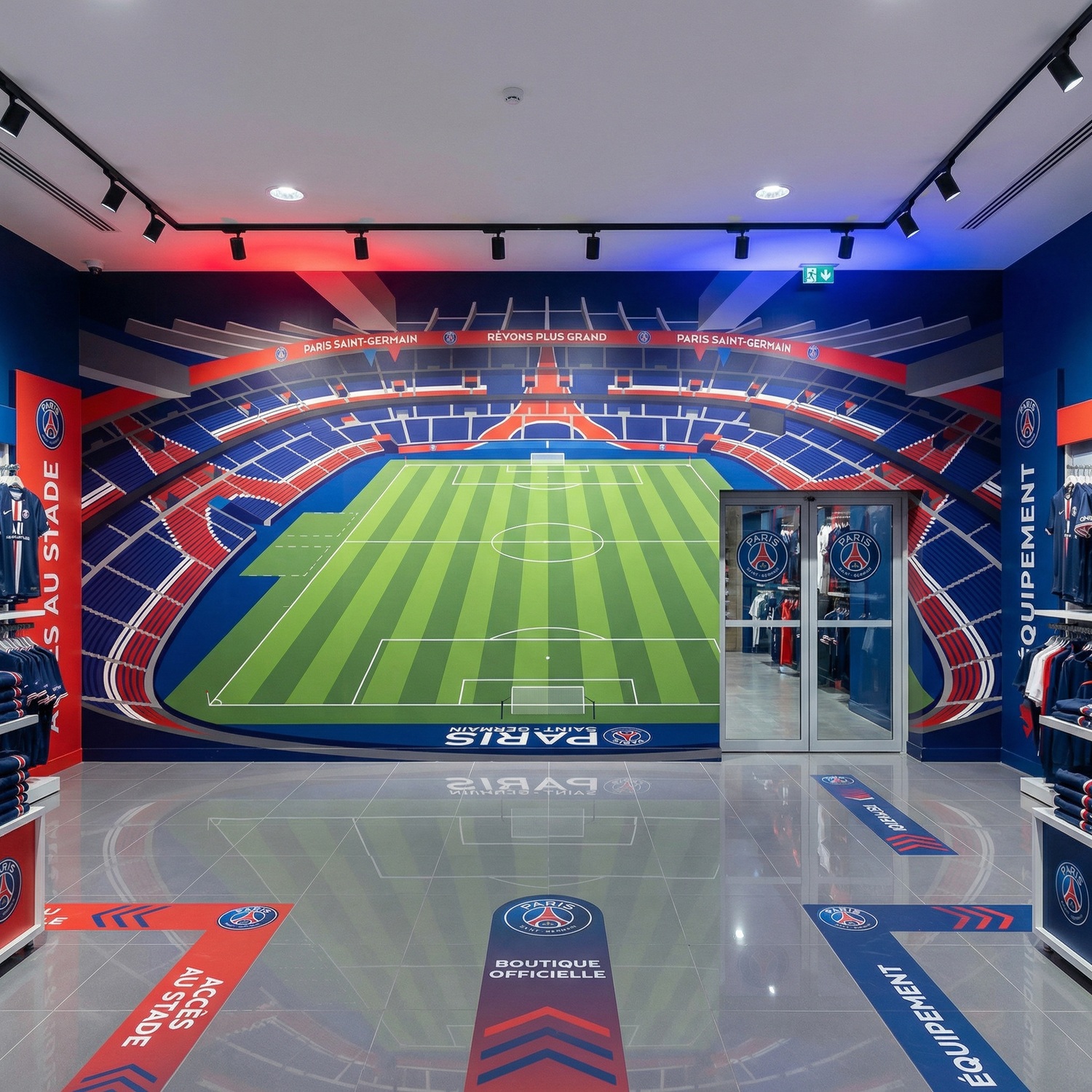 Poster xxl: Stade du Parc des Princes Paris Saint-Germain