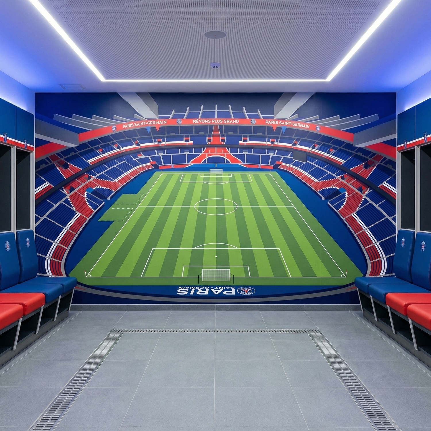 Poster xxl: Stade du Parc des Princes Paris Saint-Germain