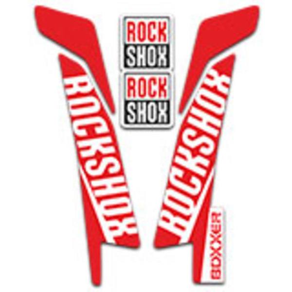 Autocollants: Fourche v&eacute;lo Rock Shox Boxxer